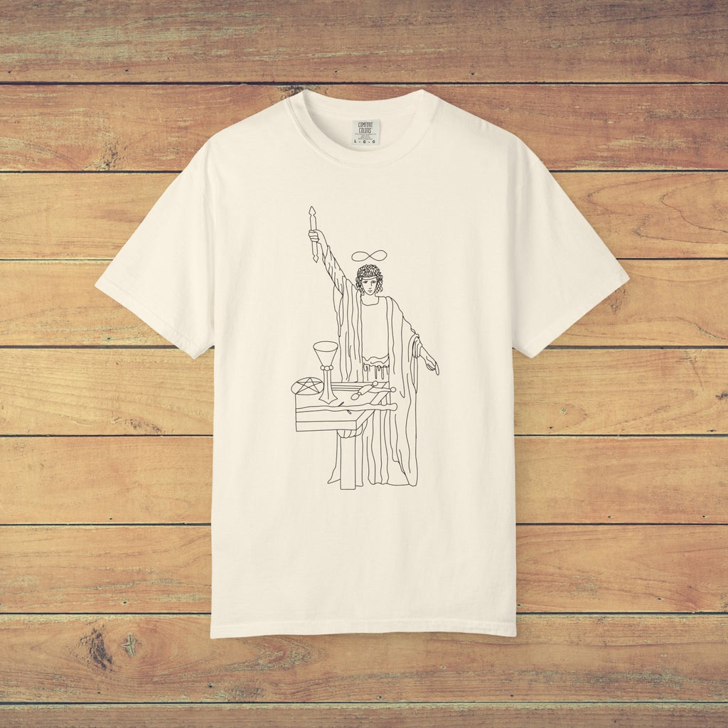 The Magician Graphic T Shirt |  Comfort Colors 1717 Minimalist Tarot Inspired Tee