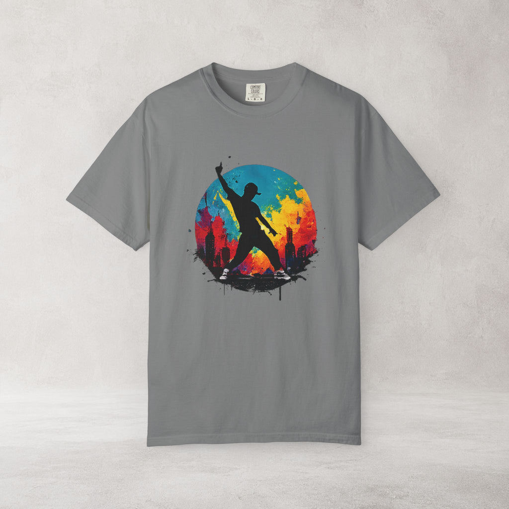 Color Splash Dancer T Shirt | Comfort Colors 1717 Festival Art Tee