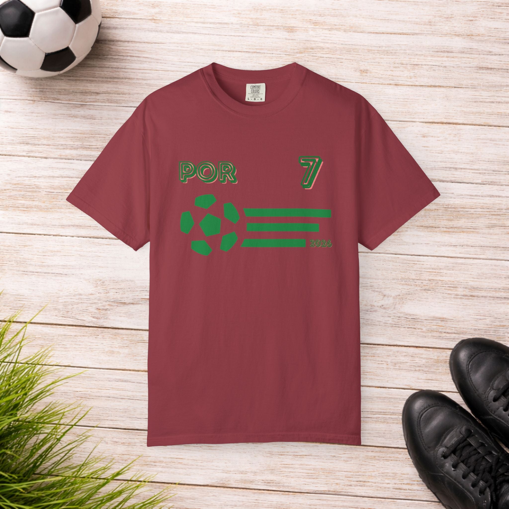 World Soccer 2026 Football Fan Collection | Comfort Colors® 1717 Tee