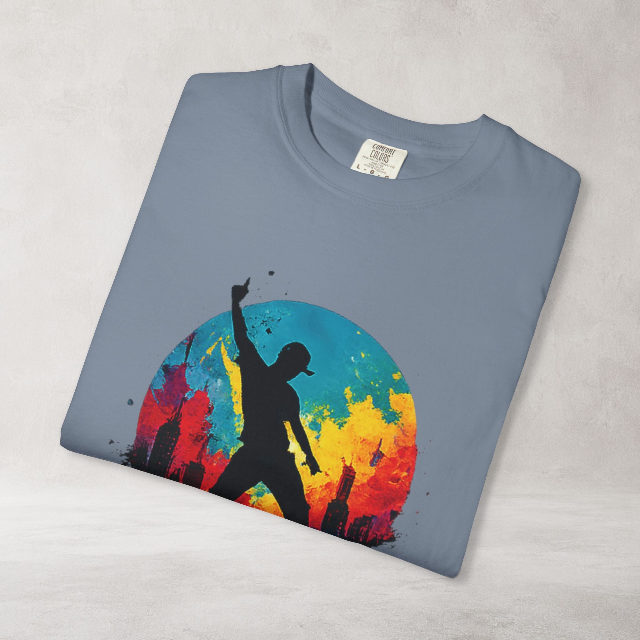 Color Splash Dancer T Shirt | Comfort Colors 1717 Festival Art Tee