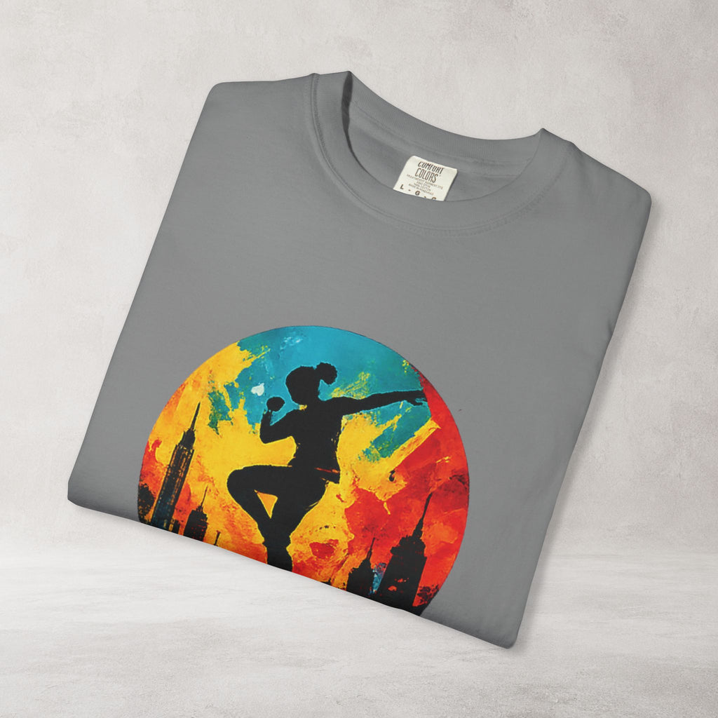 Sunset Dancer Graphic T Shirt | Comfort Colors 1717 Art Tee
