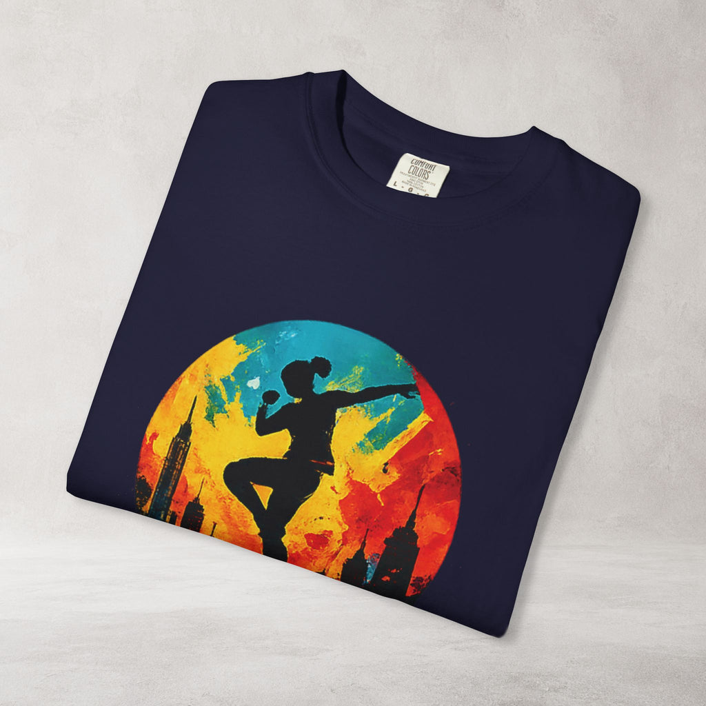Sunset Dancer Graphic T Shirt | Comfort Colors 1717 Art Tee