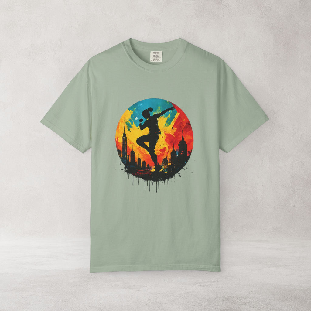 Sunset Dancer Graphic T Shirt | Comfort Colors 1717 Art Tee