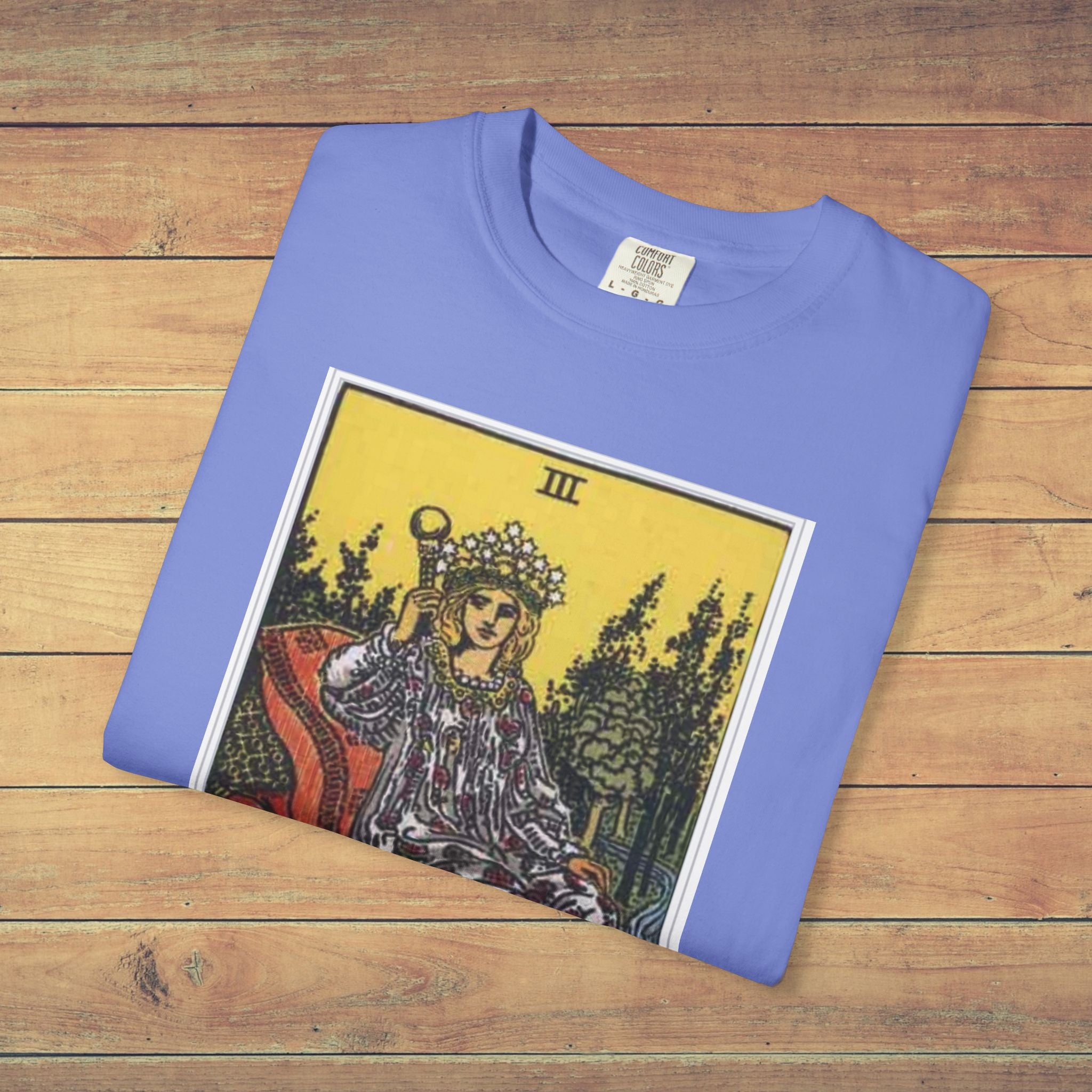 The Empress Tarot Card T Shirt |  Comfort Colors 1717 Mystical Graphic Tee