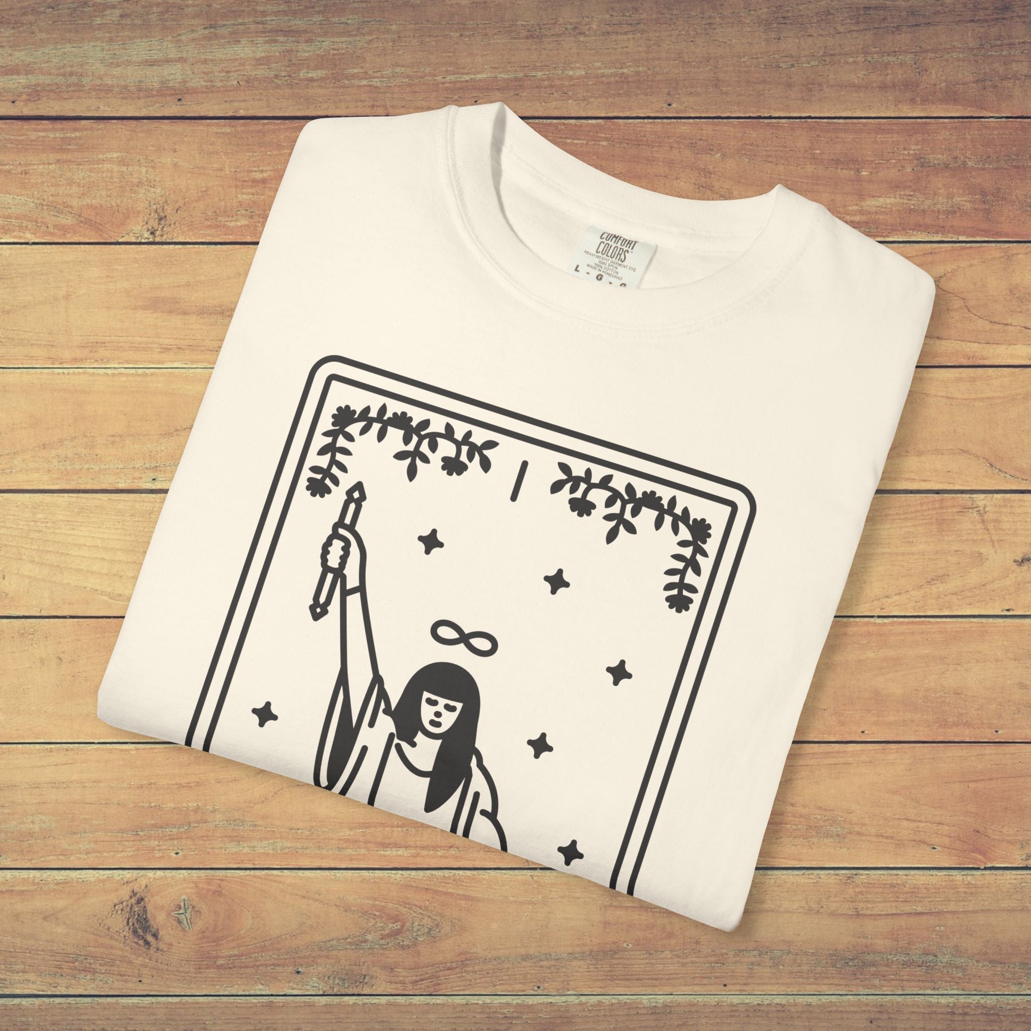 The Magician Tarot Card T Shirt | Comfort Colors 1717 Mystical Graphic Tee
