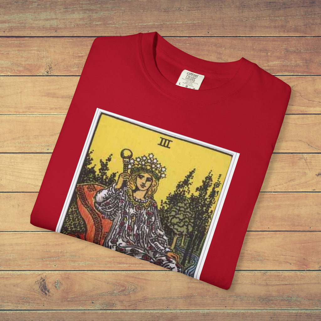 The Empress Tarot Card T Shirt |  Comfort Colors 1717 Mystical Graphic Tee