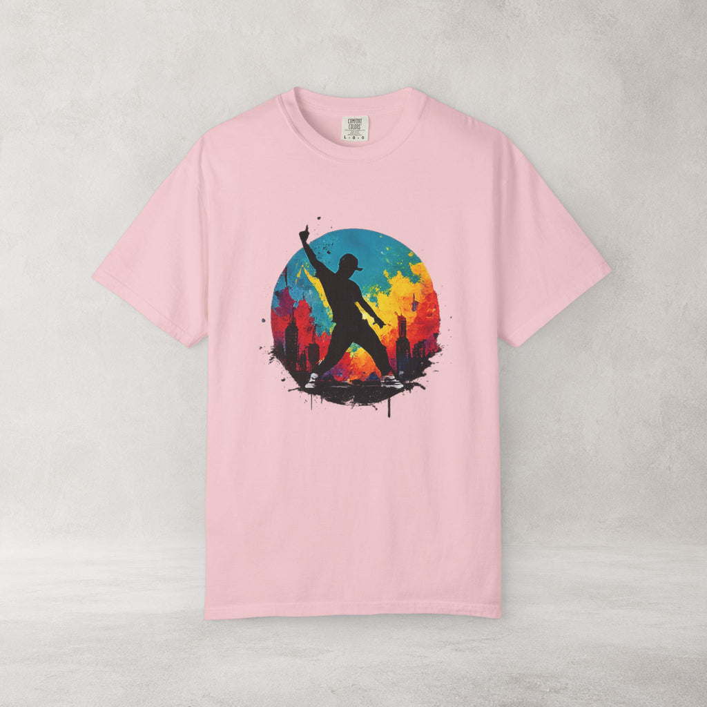 Color Splash Dancer T Shirt | Comfort Colors 1717 Festival Art Tee